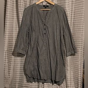 Ellos L 1/4 Button Top